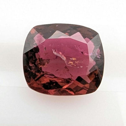 3.80ct Rubellite Tourmaline - Cushion Faceted Rubellite Tourmaline - Fancy Cut Pink Tourmaline - Loose Tourmaline Gemstone - Afghanistan