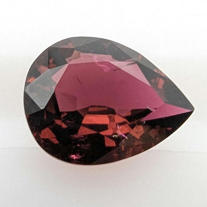 2.54ct Rubellite Tourmaline - Pear Faceted Rubellite Tourmaline - Fancy Cut Pink Tourmaline - Loose Tourmaline Gemstone - Afghanistan