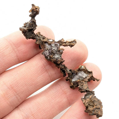 9.47g Native Copper Specimen from Keweenaw Peninsula, Michigan - Natural Copper Ore Crystal from Michigan, USA - Native Copper Crystal