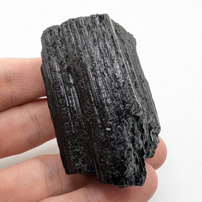 109g Black Tourmaline Crystal - Minas Gerais, Brazil - Metaphysical Crystals - Raw Black Tourmaline - Natural Tourmaline Stone