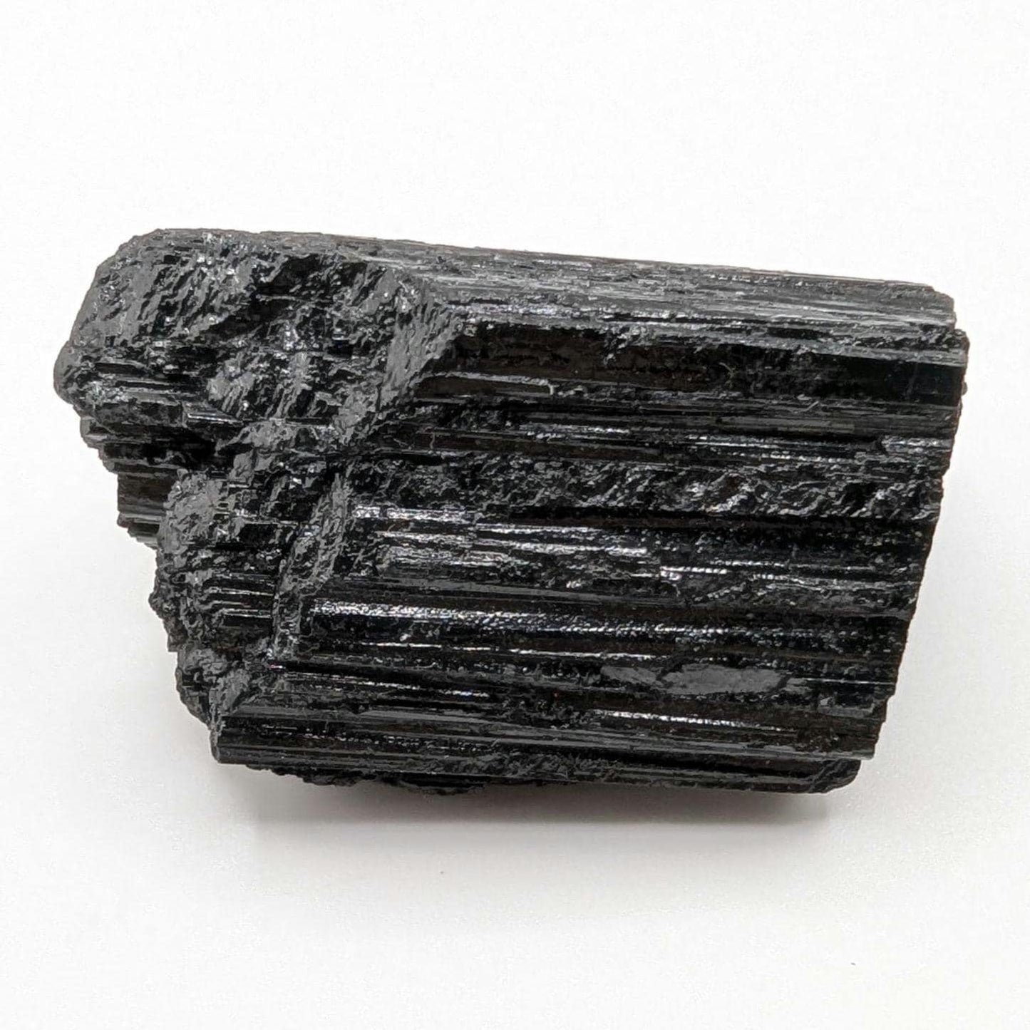 109g Black Tourmaline Crystal - Minas Gerais, Brazil - Metaphysical Crystals - Raw Black Tourmaline - Natural Tourmaline Stone