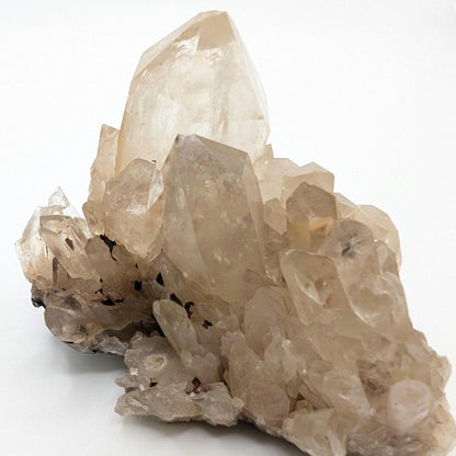 317g Natural Kundalini Citrine - Genuine Unheated Citrine Crystal - Kundalini Quartz Cluster - Luena, Congo - Raw Citrine Point Cluster