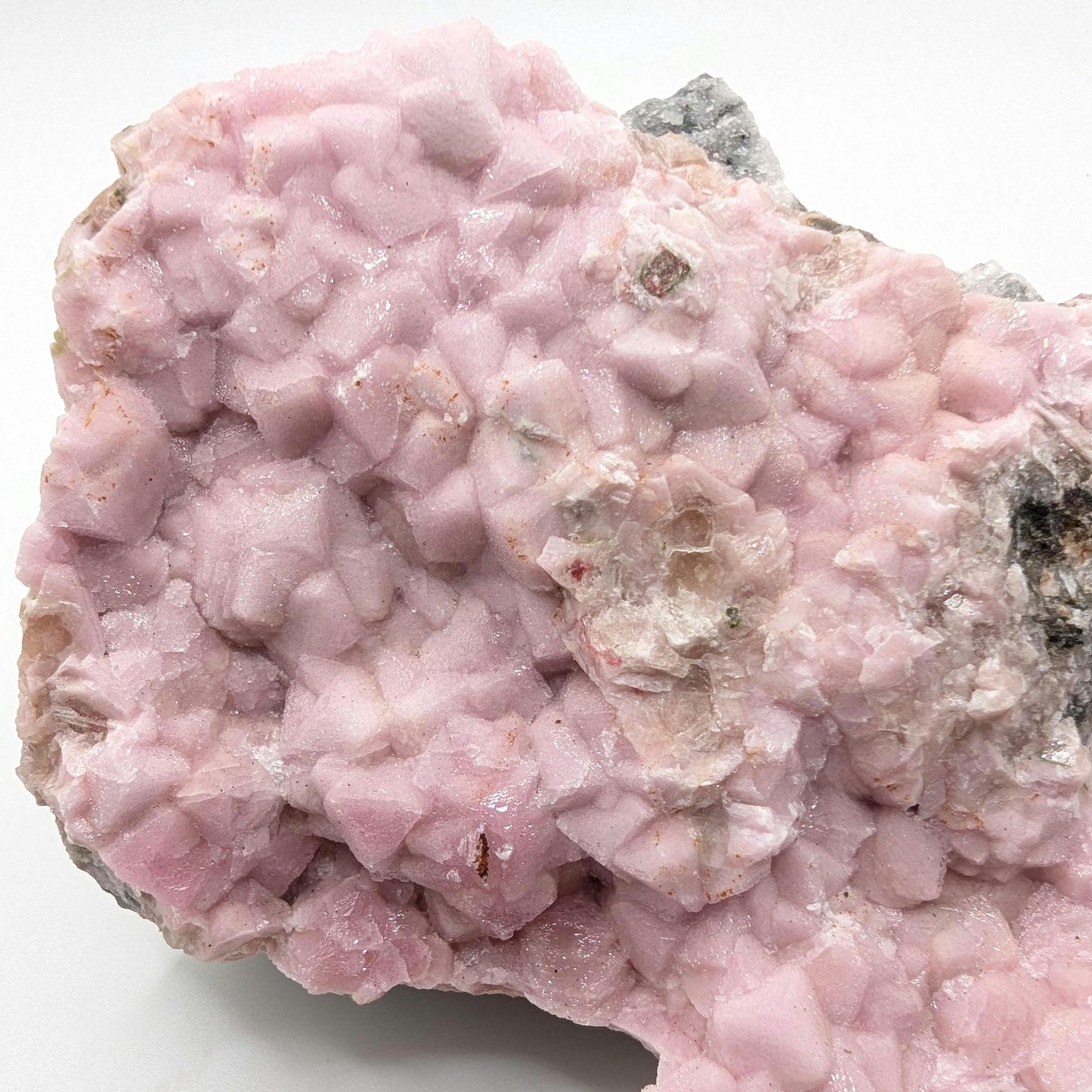 524g Baby Pink Cobalto Calcite - Pink Cobalt Calcite Crystal from Bou Azzer, Morocco - Salrose Stone - Cobaltocalcite Mineral Specimen