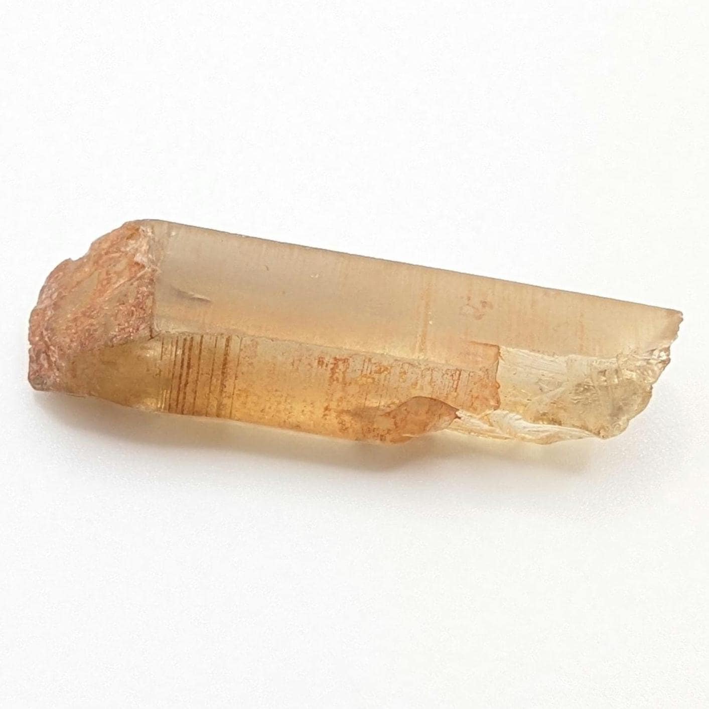 11g (Genuine) Natural Citrine Crystal from Mansa, Zambia - Rough Citrine Point - Unheated Citrine - Untreated Citrine - Natural Crystals