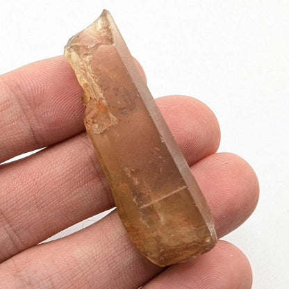 11g (Genuine) Natural Citrine Crystal from Mansa, Zambia - Rough Citrine Point - Unheated Citrine - Untreated Citrine - Natural Crystals