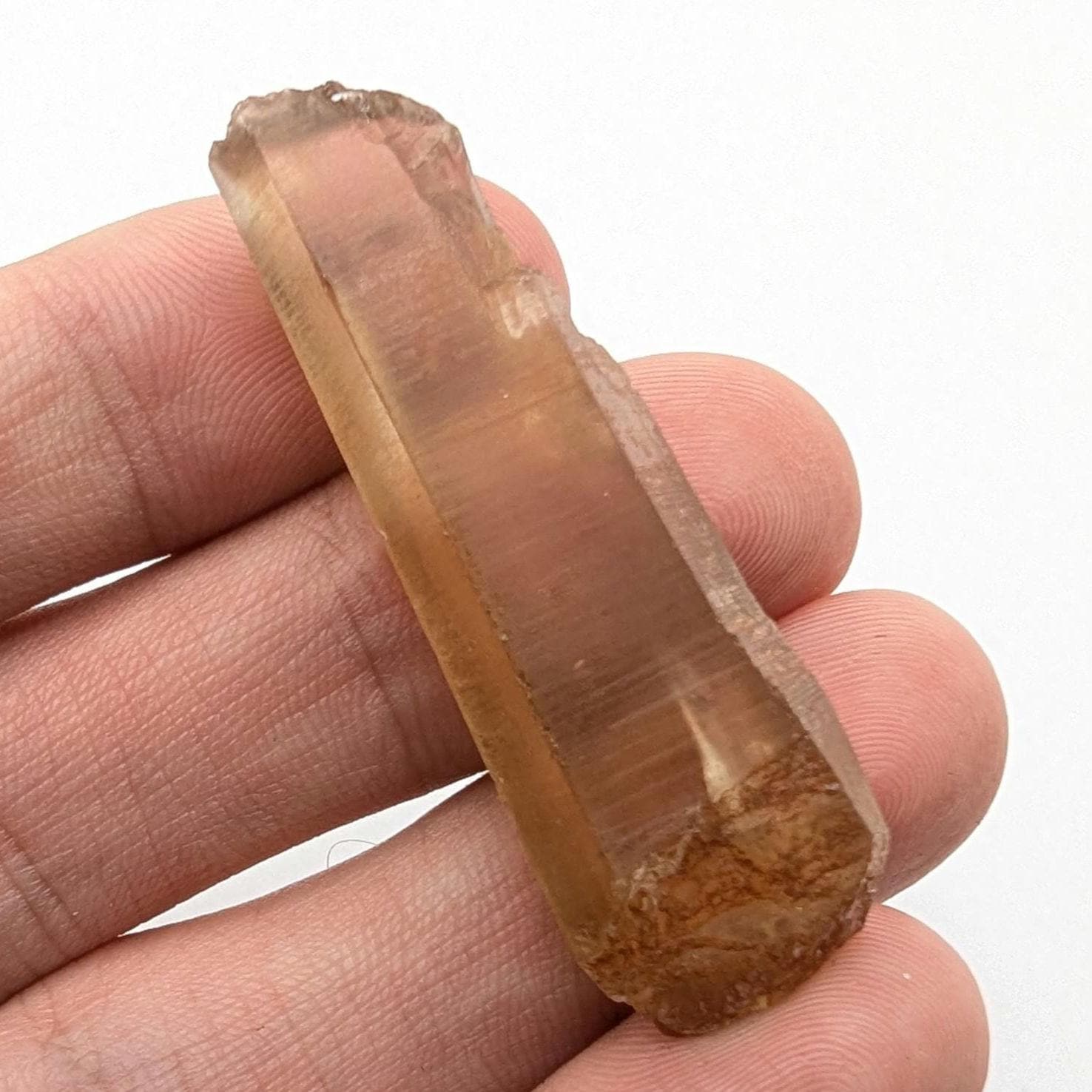 11g (Genuine) Natural Citrine Crystal from Mansa, Zambia - Rough Citrine Point - Unheated Citrine - Untreated Citrine - Natural Crystals