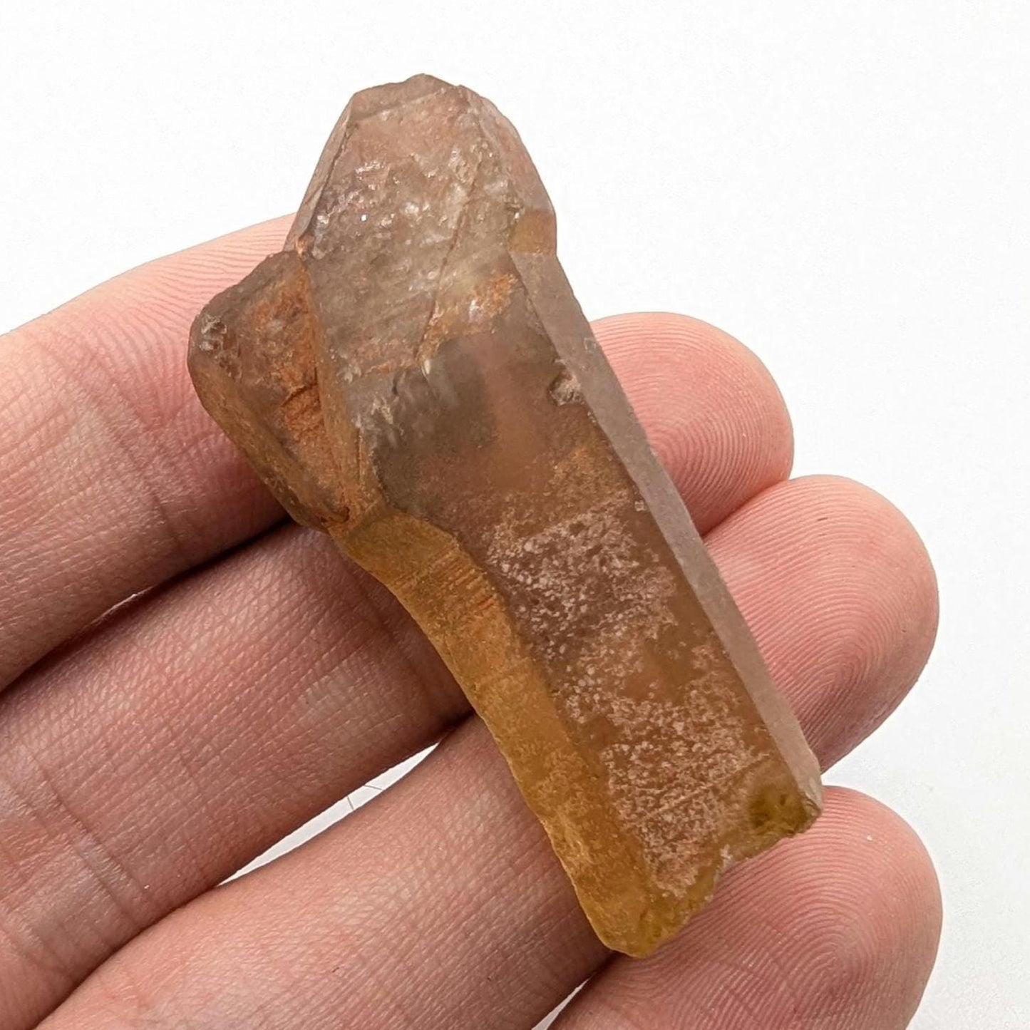 14g (Genuine) Natural Citrine Crystal from Mansa, Zambia - Rough Citrine Point - Unheated Citrine - Untreated Citrine - Natural Crystals