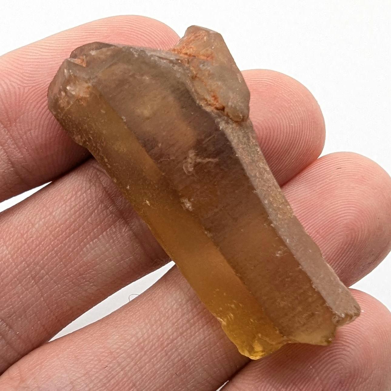 14g (Genuine) Natural Citrine Crystal from Mansa, Zambia - Rough Citrine Point - Unheated Citrine - Untreated Citrine - Natural Crystals