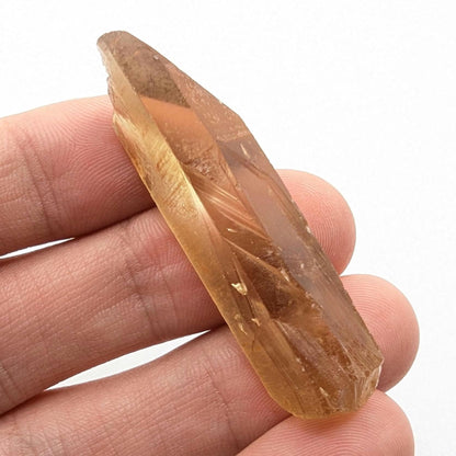 10g (Genuine) Natural Citrine Crystal from Mansa, Zambia - Rough Citrine Point - Unheated Citrine - Untreated Citrine - Natural Crystals