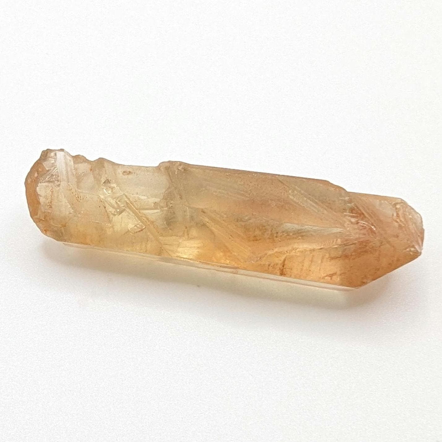 10g (Genuine) Natural Citrine Crystal from Mansa, Zambia - Rough Citrine Point - Unheated Citrine - Untreated Citrine - Natural Crystals