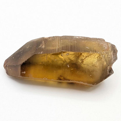 38g (Genuine) Natural Citrine Crystal from Mansa, Zambia - Rough Citrine Point - Unheated Citrine - Untreated Citrine - Natural Crystals
