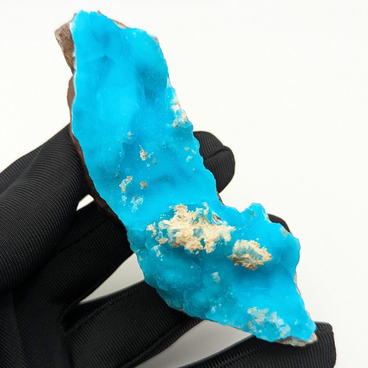124g Blue Hemimorphite Specimen - High Quality Blue Hemimorphite Mineral Specimen - Palabanda, Republic of Congo - Hemimorphite Crystal