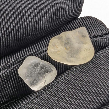 20ct (2pcs) Natural Topaz - Rough Topaz Gemstones - Loose Rough Gems - Natural Unheated and Untreated Topaz from Nigeria - Raw Topaz Crystal