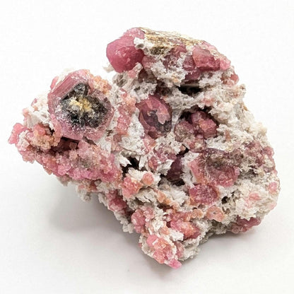 72g Raspberry Garnet from Sierra de Cruces, Mexico - Pink Grossular Garnet Mineral Specimen - Raw Garnet Crystal Cluster