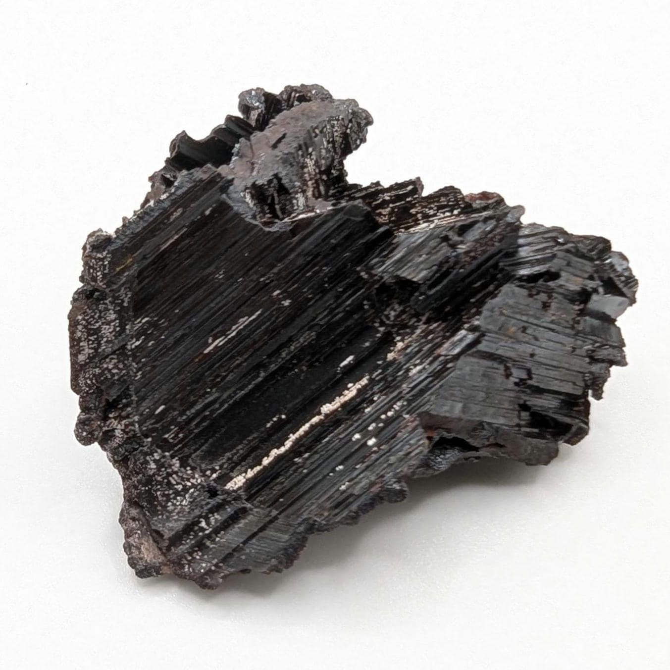 23g Goethite after Selenite - Pseudomorph Mineral - Santa Eulalia, Mexico - Natural Mineral Specimen - Goethite Crystal Cluster