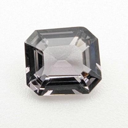 1.56ct Metallic Grey Spinel - Burmese Spinel - Natural Untreated Spinel Gemstone - Octagon Cut Gray Spinel - Faceted Loose Spinel