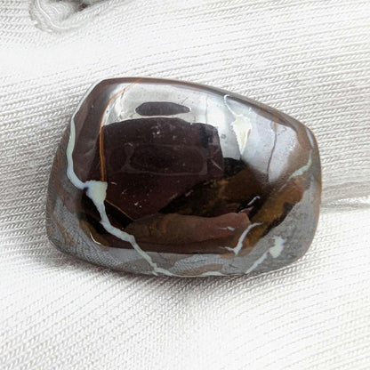 13.25ct Boulder Opal Gem - Boulder Opal Cabochon from Koroit, Australia - Natural Boulder Opal - Australian Opal - Natural Opal Gemstone