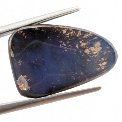 8.99ct Boulder Opal Gem - Boulder Opal Cabochon from Koroit, Australia - Natural Boulder Opal - Australian Opal - Natural Opal Gemstone