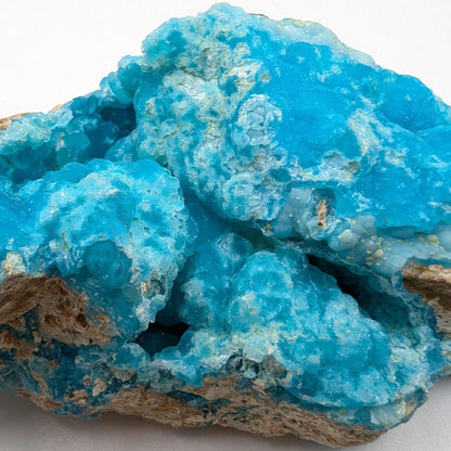 428g Hemimorphite Fine Mineral Specimen - High Quality Blue Hemimorphite Mineral - Palabanda, Republic of Congo - Hemimorphite Crystal