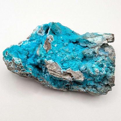 368g Hemimorphite Fine Mineral Specimen - High Quality Blue Hemimorphite Mineral - Palabanda, Republic of Congo - Hemimorphite Crystal