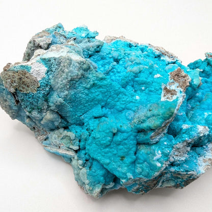 368g Hemimorphite Fine Mineral Specimen - High Quality Blue Hemimorphite Mineral - Palabanda, Republic of Congo - Hemimorphite Crystal