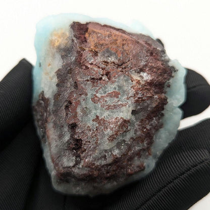 211g Smithsonite Fine Mineral Specimen - High Quality Blue Smithsonite Mineral - Mfouati, Republic of Congo - Natural Smithsonite Crystal