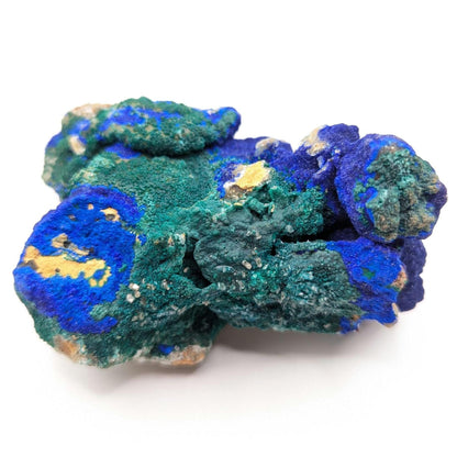 332g Azurite and Malachite with Smithsonite and Cerussite - Combination Specimen - Fine Mineral Specimen - Mfouati, Republic of Congo