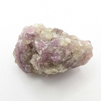 5.17 g Green and Purple Vesuvianite Crystal - Thumbnail Specimen - Jeffrey Mine, Quebec, Canada