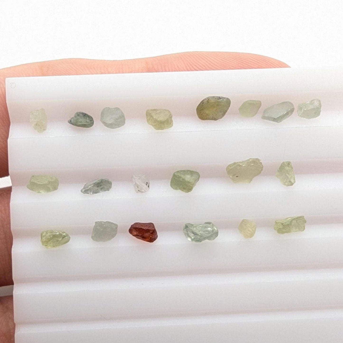 7.37 ct Montana Sapphire - Lot of Rough Green Blue Montana Sapphires - Missouri River - Unheated Sapphires - Loose Gems