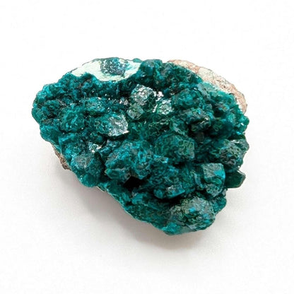 13g Dioptase Crystal from Congo - Natural Green Dioptase Mineral Specimen - Small Dioptase Specimen - Raw Dioptase Gem
