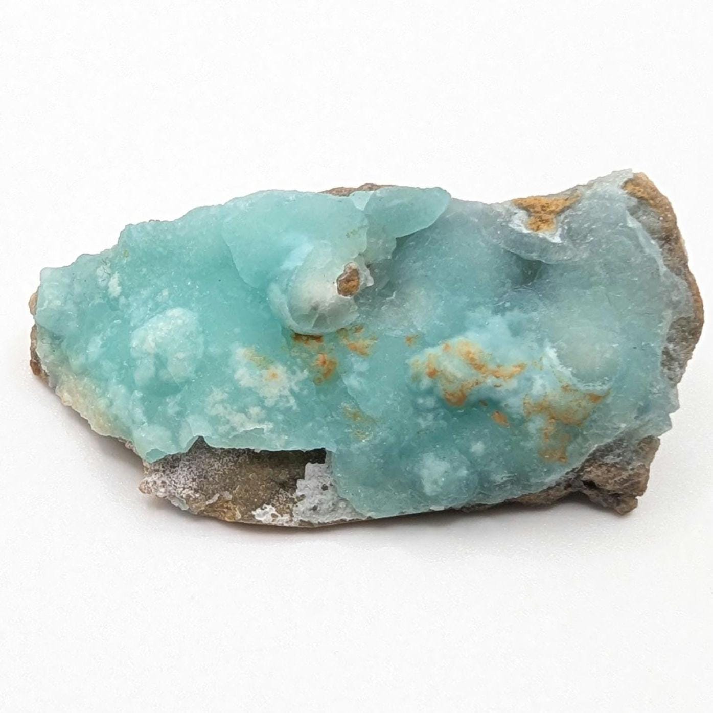 36g Smithsonite Mineral Specimen - High Quality Blue Smithsonite Mineral - Mfouati, Republic of Congo - Natural Smithsonite Crystal