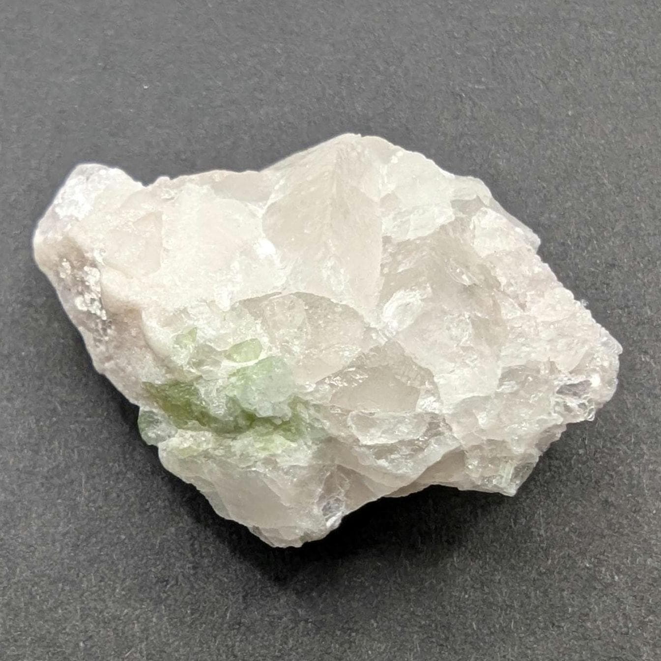 12g Tourmaline Crystal in Matrix - Light Green Tourmaline - Natural Tourmaline Crystal in Quartz - Mineral Specimen - Afghanistan