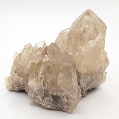 317g Natural Kundalini Citrine - Genuine Unheated Citrine Crystal - Kundalini Quartz Cluster - Luena, Congo - Raw Citrine Point Cluster