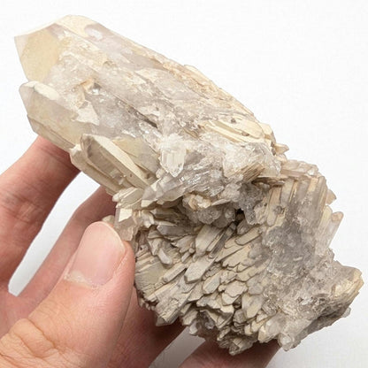 222g Lithium Quartz - Piatã, Bahia, Brazil - Rare Lithium Quartz - Lithium Included Quartz Mineral Specimen - Raw Lithium Quartz