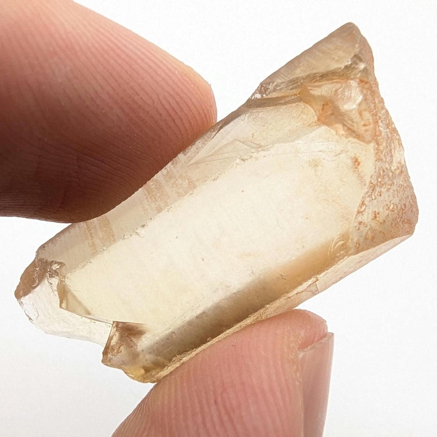 8g (Genuine) Natural Citrine Crystal from Mansa, Zambia - Rough Citrine Point - Unheated Citrine - Untreated Citrine - Natural Crystals
