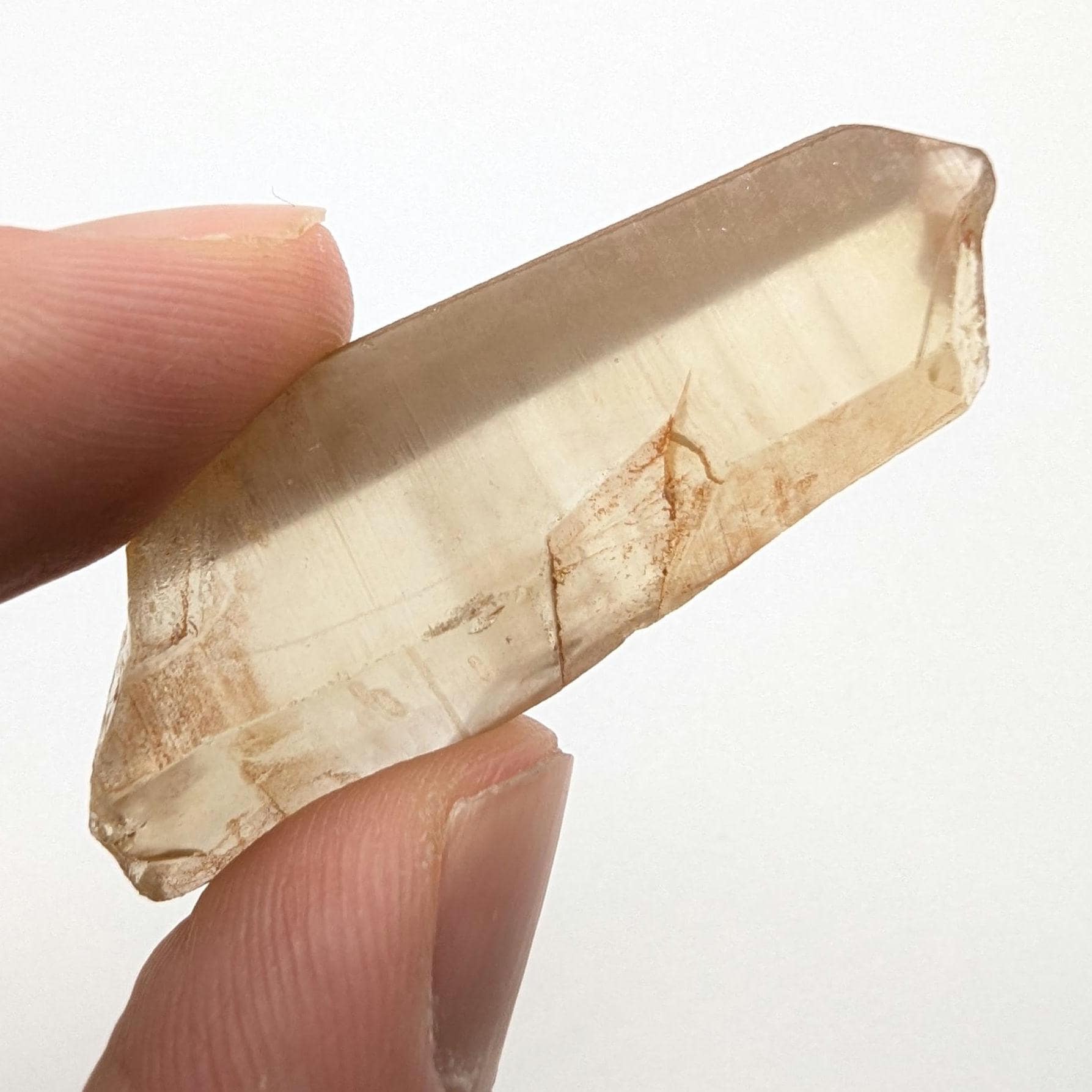 9g (Genuine) Natural Citrine Crystal from Mansa, Zambia - Rough Citrine Point - Unheated Citrine - Untreated Citrine - Natural Crystals