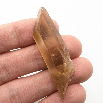 10g (Genuine) Natural Citrine Crystal from Mansa, Zambia - Rough Citrine Point - Unheated Citrine - Untreated Citrine - Natural Crystals
