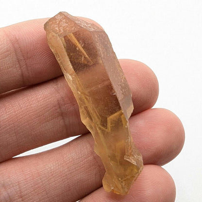 10g (Genuine) Natural Citrine Crystal from Mansa, Zambia - Rough Citrine Point - Unheated Citrine - Untreated Citrine - Natural Crystals