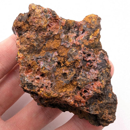 86g Crocoite Specimen from Australia - Orange Crocoite Mineral Specimen - Raw Crocoite Crystal - Rare Minerals - Tasmania, Australia