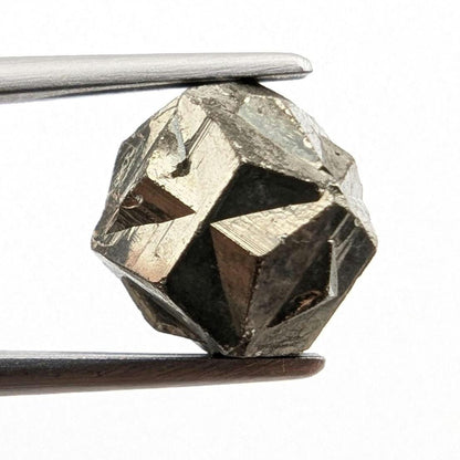 1.65 g Pyrite from Santander, Colombia - Iron Cross Twin of Pyrite - Thumbnail Pyrite Mineral Specimen - Pyritohedron Crystal