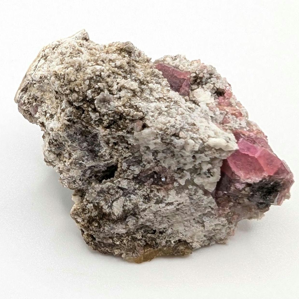 47g Raspberry Garnet from Sierra de Cruces, Mexico - Pink Grossular Garnet Mineral Specimen - Raw Garnet Crystal Cluster