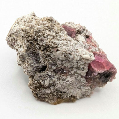 47g Raspberry Garnet from Sierra de Cruces, Mexico - Pink Grossular Garnet Mineral Specimen - Raw Garnet Crystal Cluster