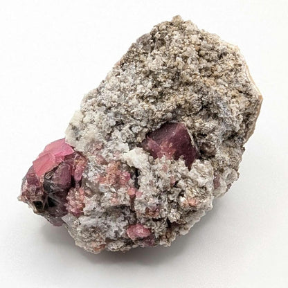 47g Raspberry Garnet from Sierra de Cruces, Mexico - Pink Grossular Garnet Mineral Specimen - Raw Garnet Crystal Cluster