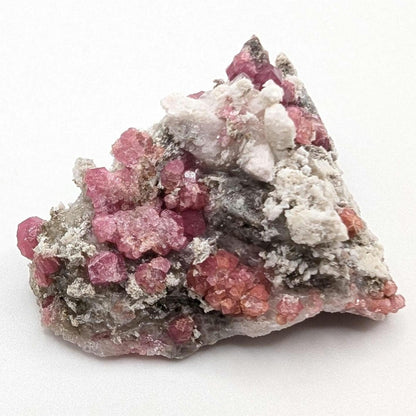49g Raspberry Garnet from Sierra de Cruces, Mexico - Pink Grossular Garnet Mineral Specimen - Raw Garnet Crystal Cluster