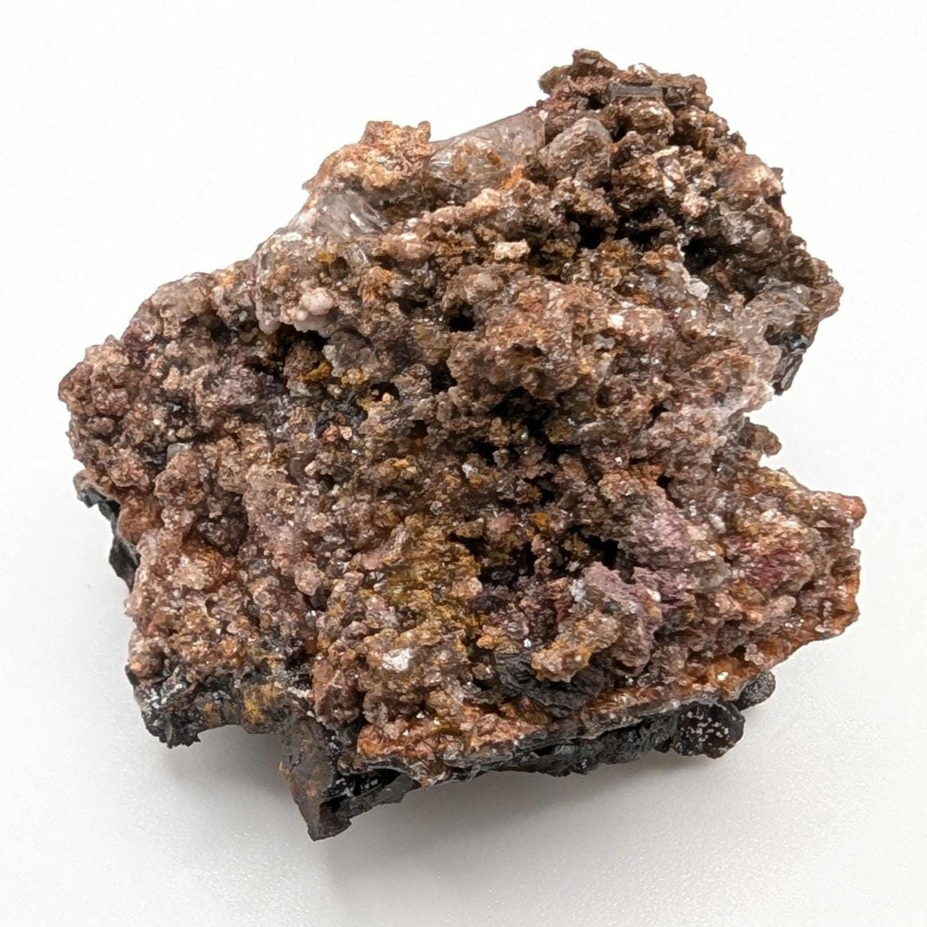 27g Goethite after Selenite - Pseudomorph Mineral - Santa Eulalia, Mexico - Natural Mineral Specimen - Goethite Crystal Cluster