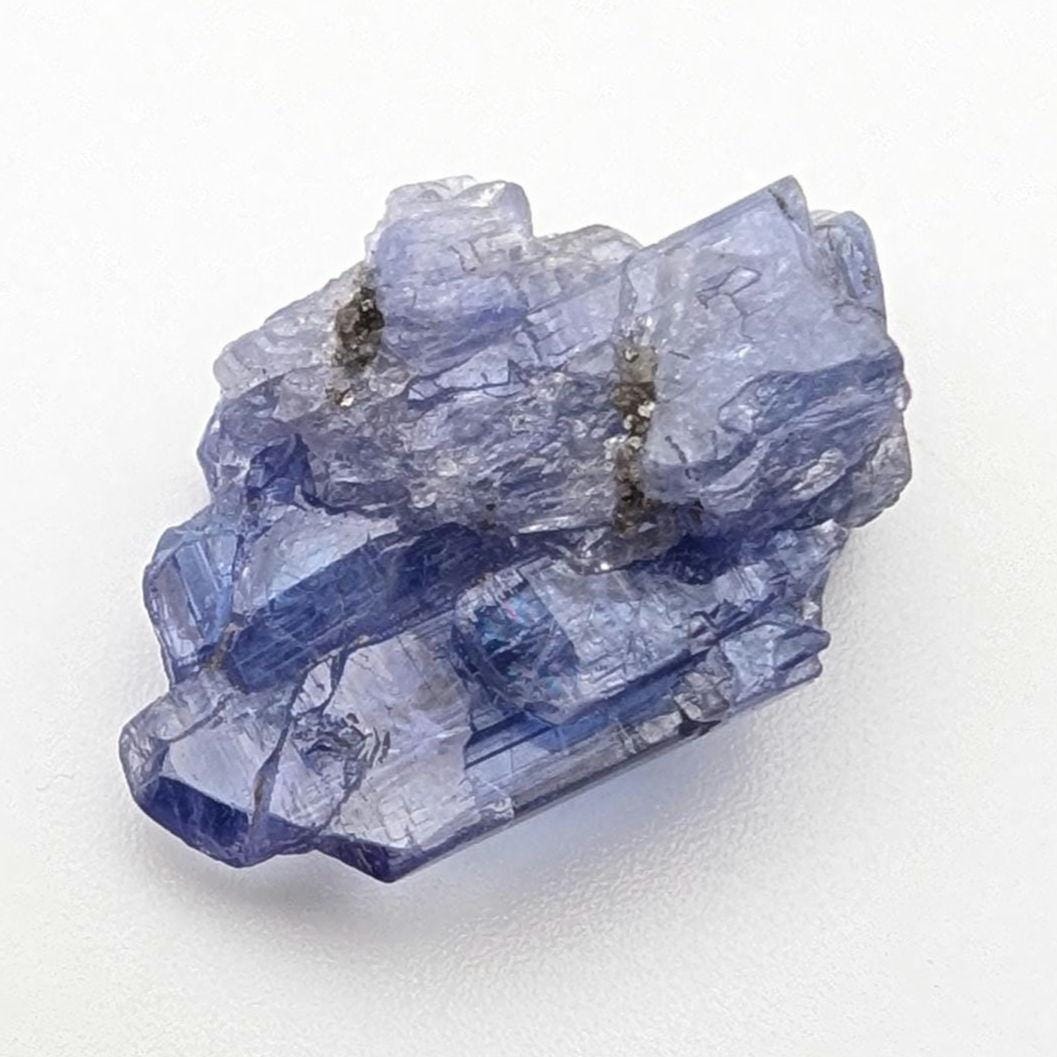 20.04ct Tanzanite Gemstone - Tanzanite Crystal Specimen from Merelani Hills, Tanzania - Heated Tanzanite Stone - Natural Rough Tanzanite