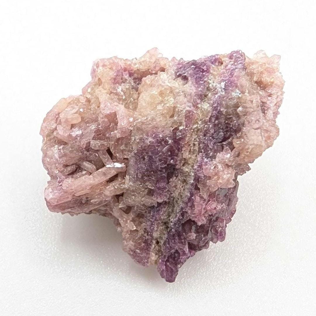 4 g Purple Vesuvianite Crystal - Thumbnail Specimen - Jeffrey Mine, Quebec, Canada