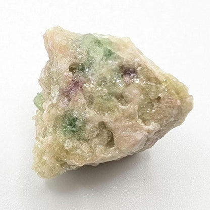 15.56 g Green Vesuvianite Crystal - Thumbnail Specimen - Jeffrey Mine, Quebec, Canada