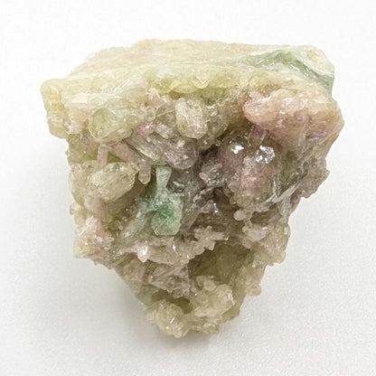 15.56 g Green Vesuvianite Crystal - Thumbnail Specimen - Jeffrey Mine, Quebec, Canada