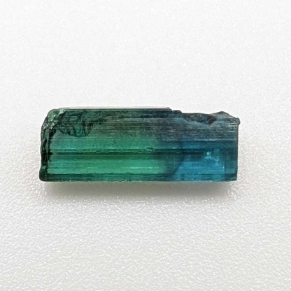 1.71ct Indicolite Tourmaline - Octagon Faceted Blue Tourmaline - Step Cut Bicolor Tourmaline - Loose Tourmaline Gemstone - Mozambique